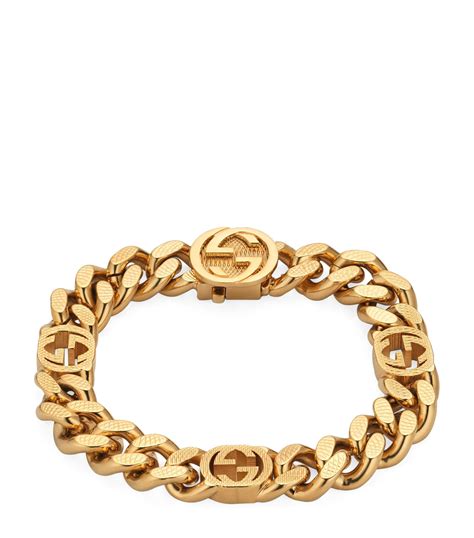 gucci marina chain bracelet gold|gucci interlocking silver bracelet.